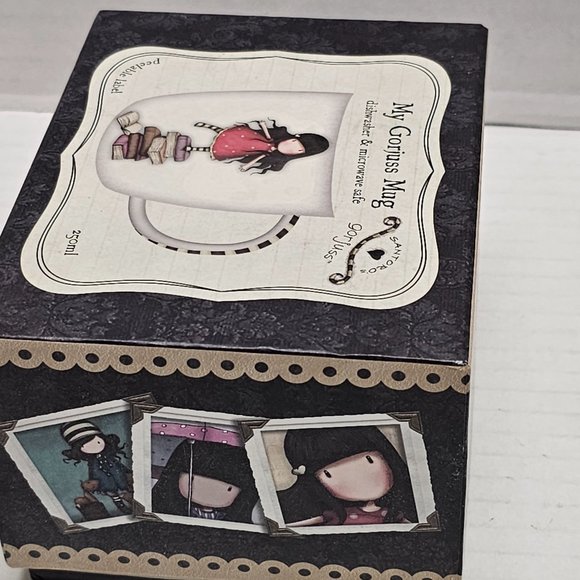 New in Box My Gorjuss Mug SANTORO Cup New Heights Famous Girl London England - Picture 4 of 8